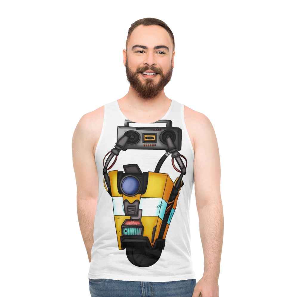 Borderlands Claptrap Boombox Unisex Tank Top