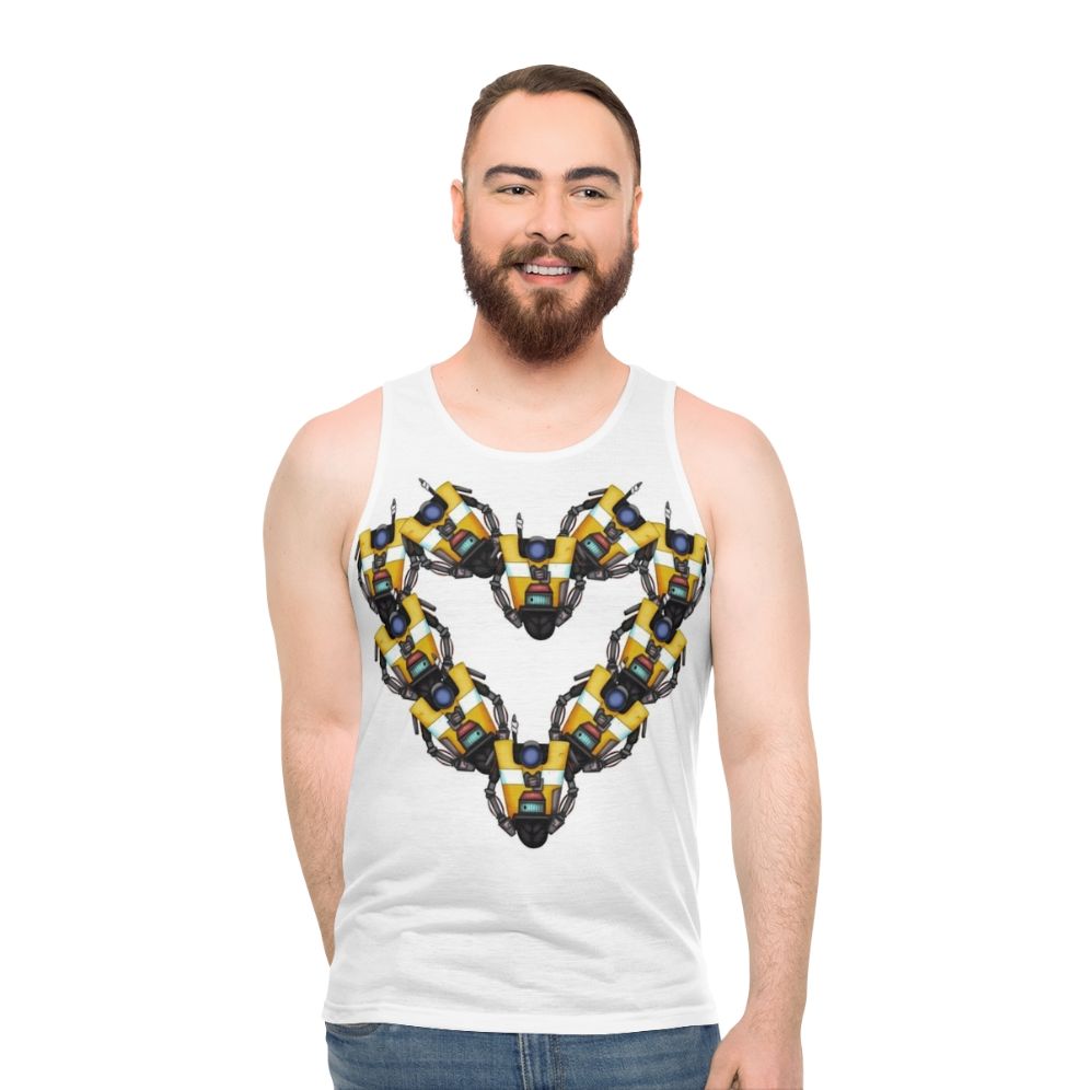 Borderlands Claptrap Heart Unisex Tank Top
