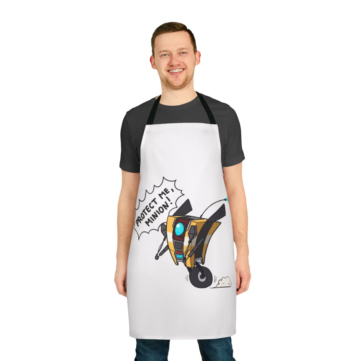 Borderlands Claptrap Inspired Apron