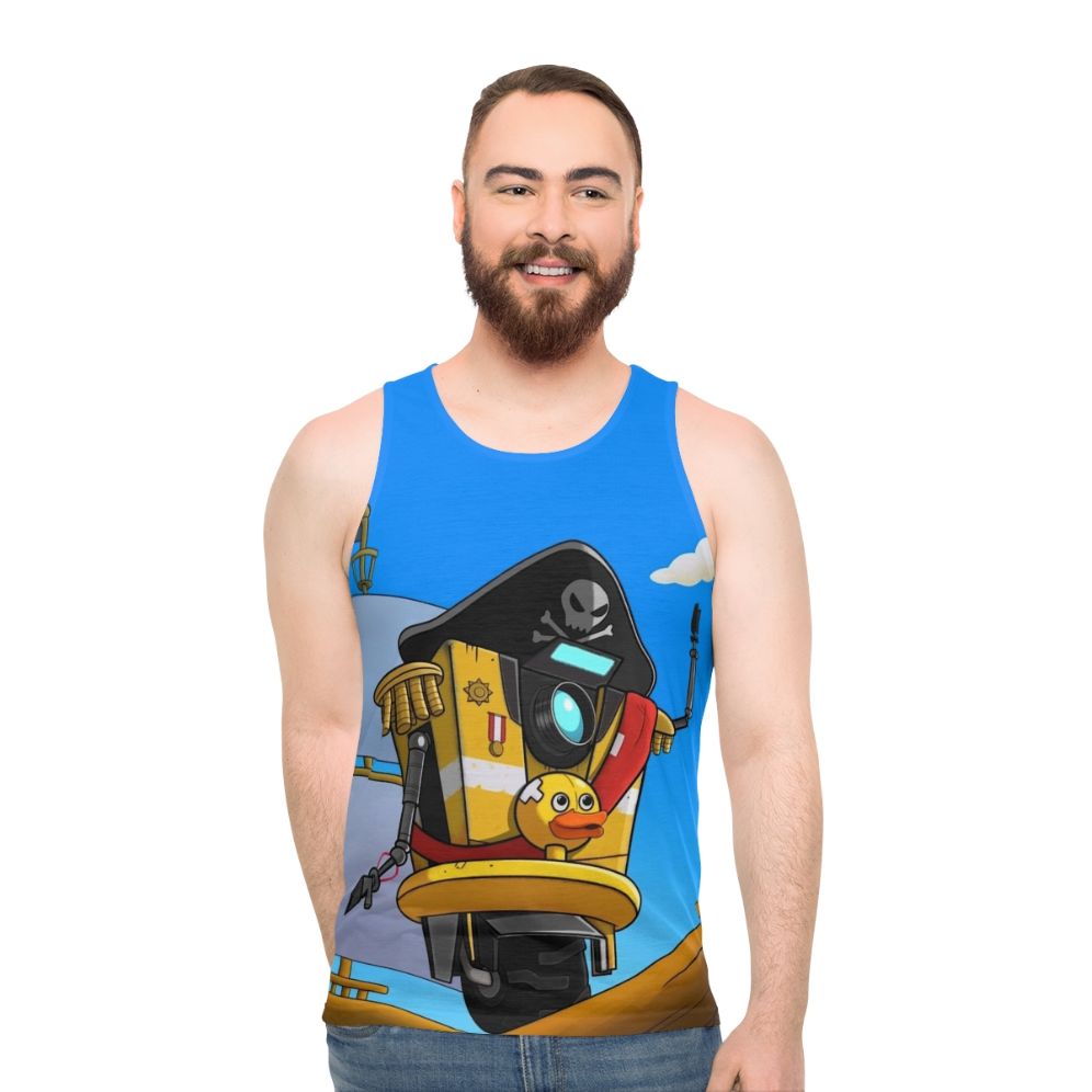 Borderlands Claptrap Pirate Minion Unisex Tank Top