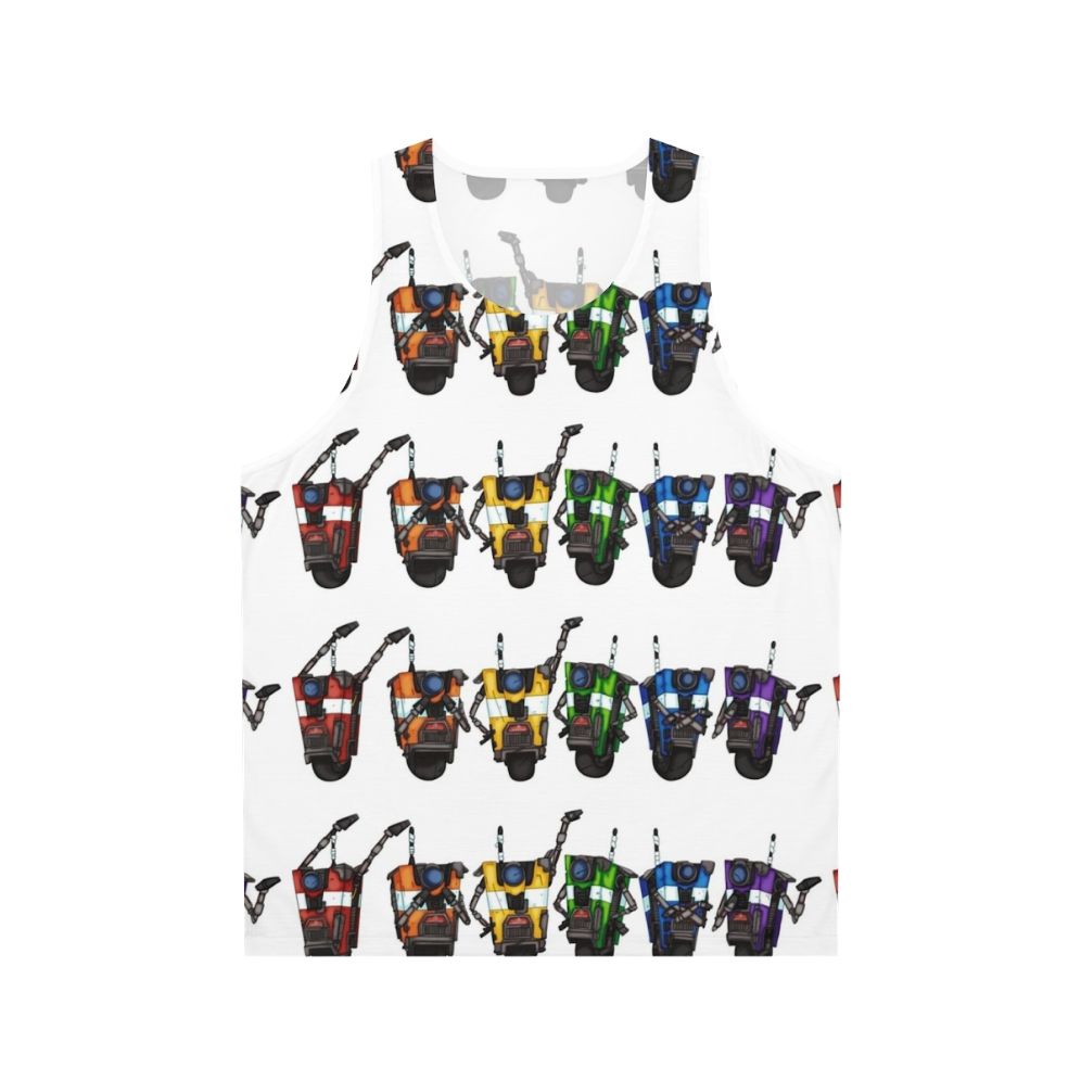 Borderlands Claptrap Rainbow Unisex Tank Top