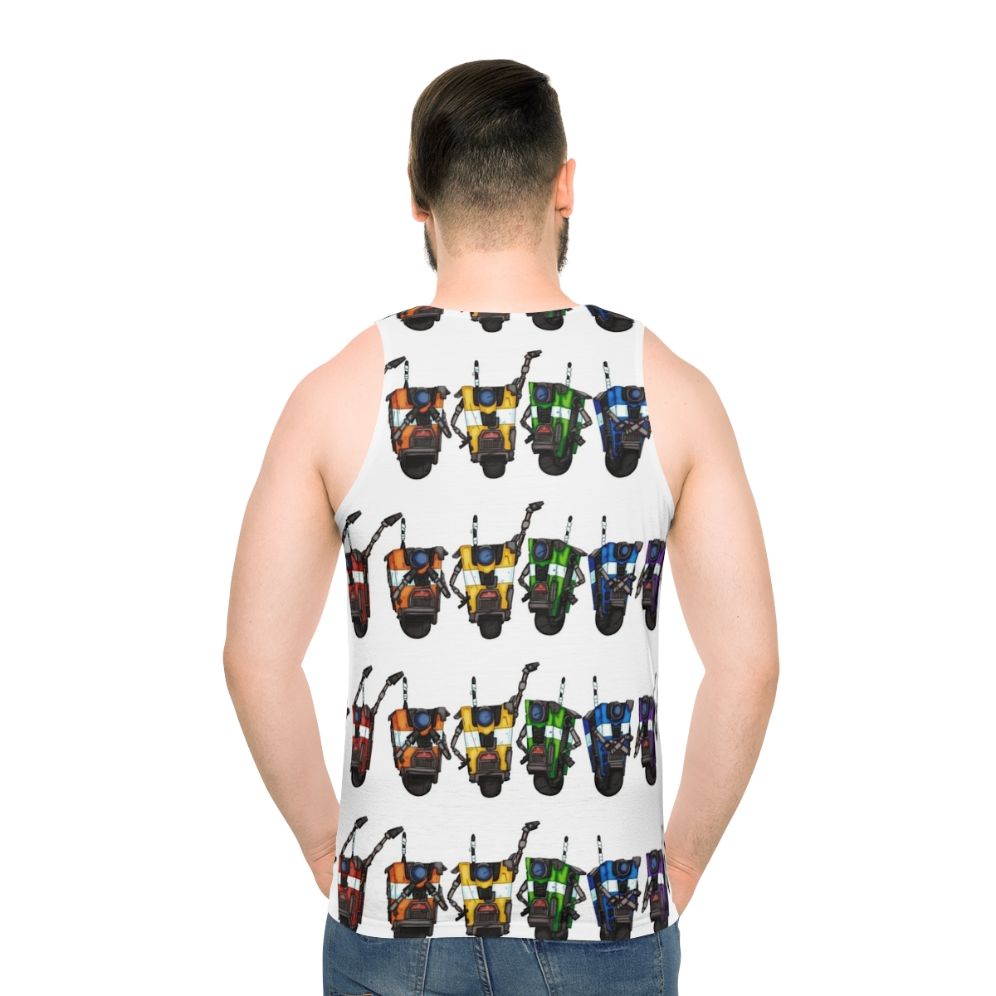 Borderlands Claptrap Rainbow Unisex Tank Top