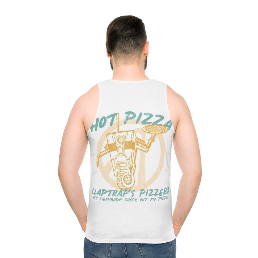 Borderlands Claptrap S Pizzeria Unisex Tank Top