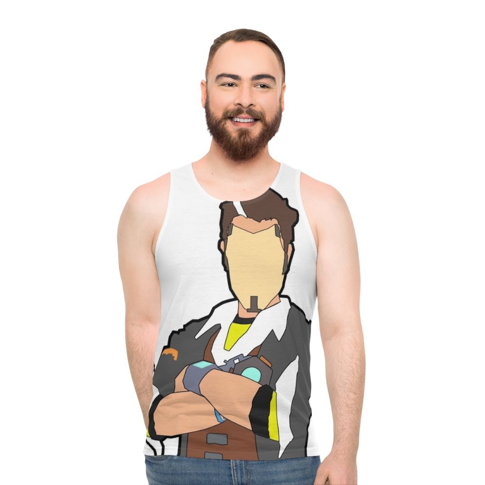 Borderlands Handsome Jack Unisex Tank Top
