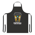 Borderlands-themed apron featuring the iconic Claptrap robot character