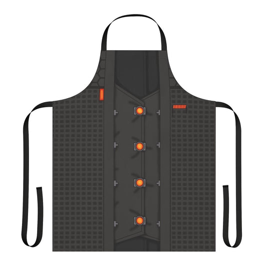 Borderlands inspired graphic tee design printed on a high-quality apron