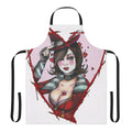Borderlands-themed Moxxi-style apron with bold colors and patterns
