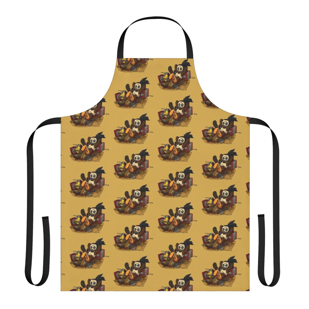 A frightening yet functional apron featuring the iconic Borderlands psycho character design