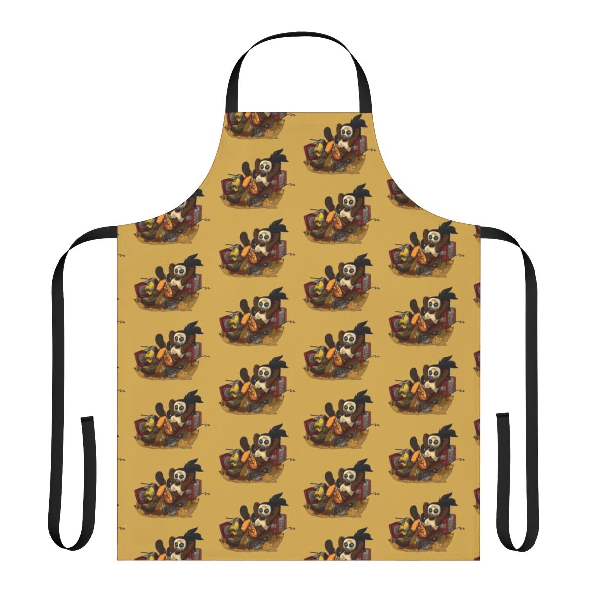 A frightening yet functional apron featuring the iconic Borderlands psycho character design
