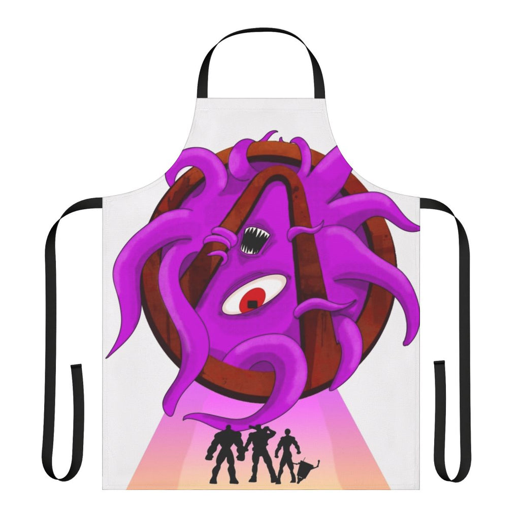 Borderlands-themed apron featuring tentacle design inspired by the Borderlands video game series