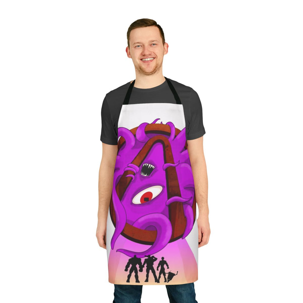 Borderlands-themed apron featuring tentacle design inspired by the Borderlands video game series