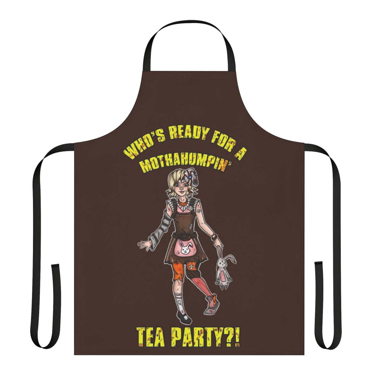 Borderlands inspired apron featuring the character Tiny Tina