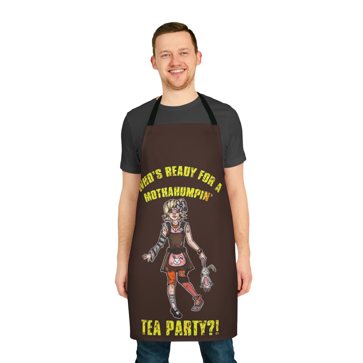 Borderlands inspired apron featuring the character Tiny Tina