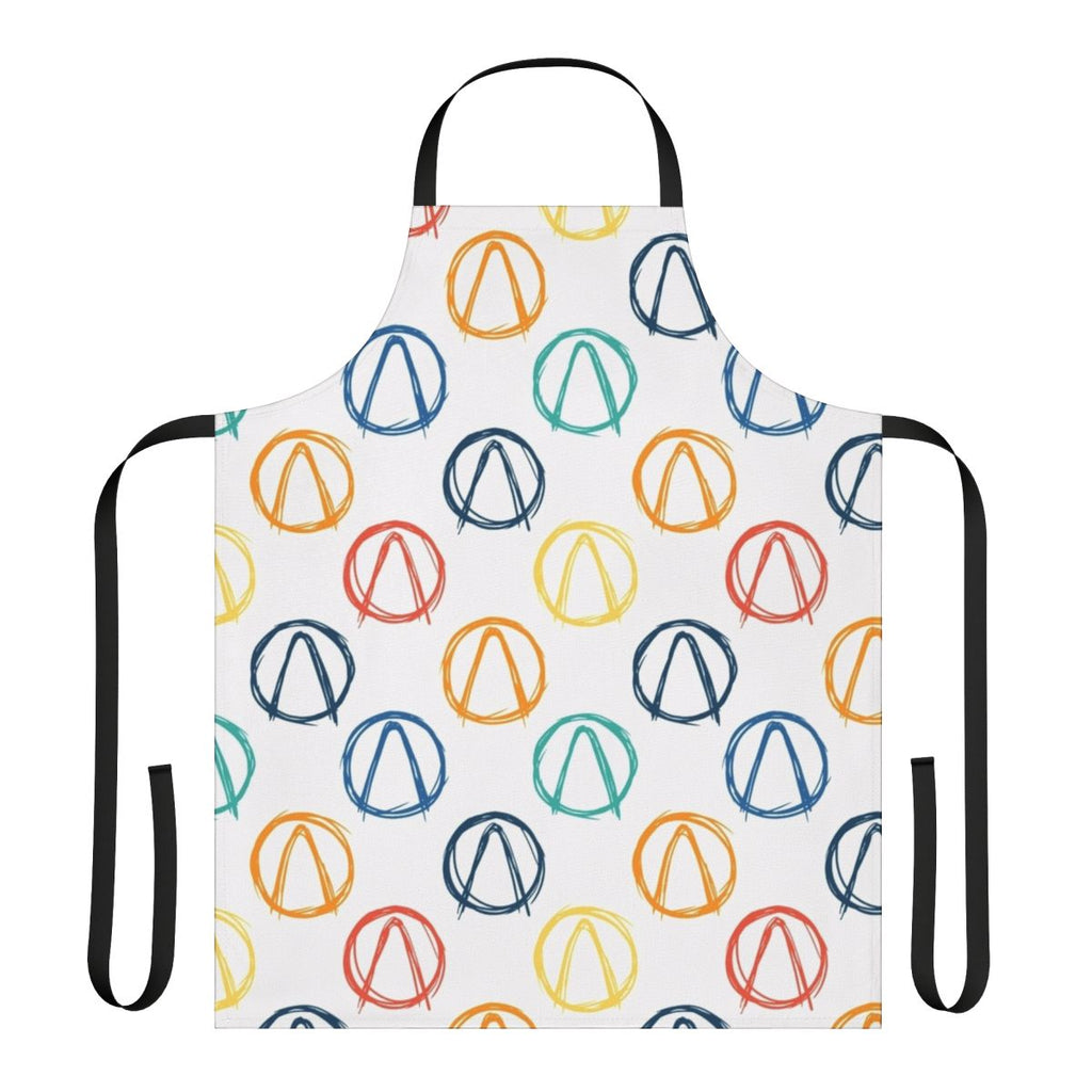 Borderlands inspired kitchen apron with logo pattern design