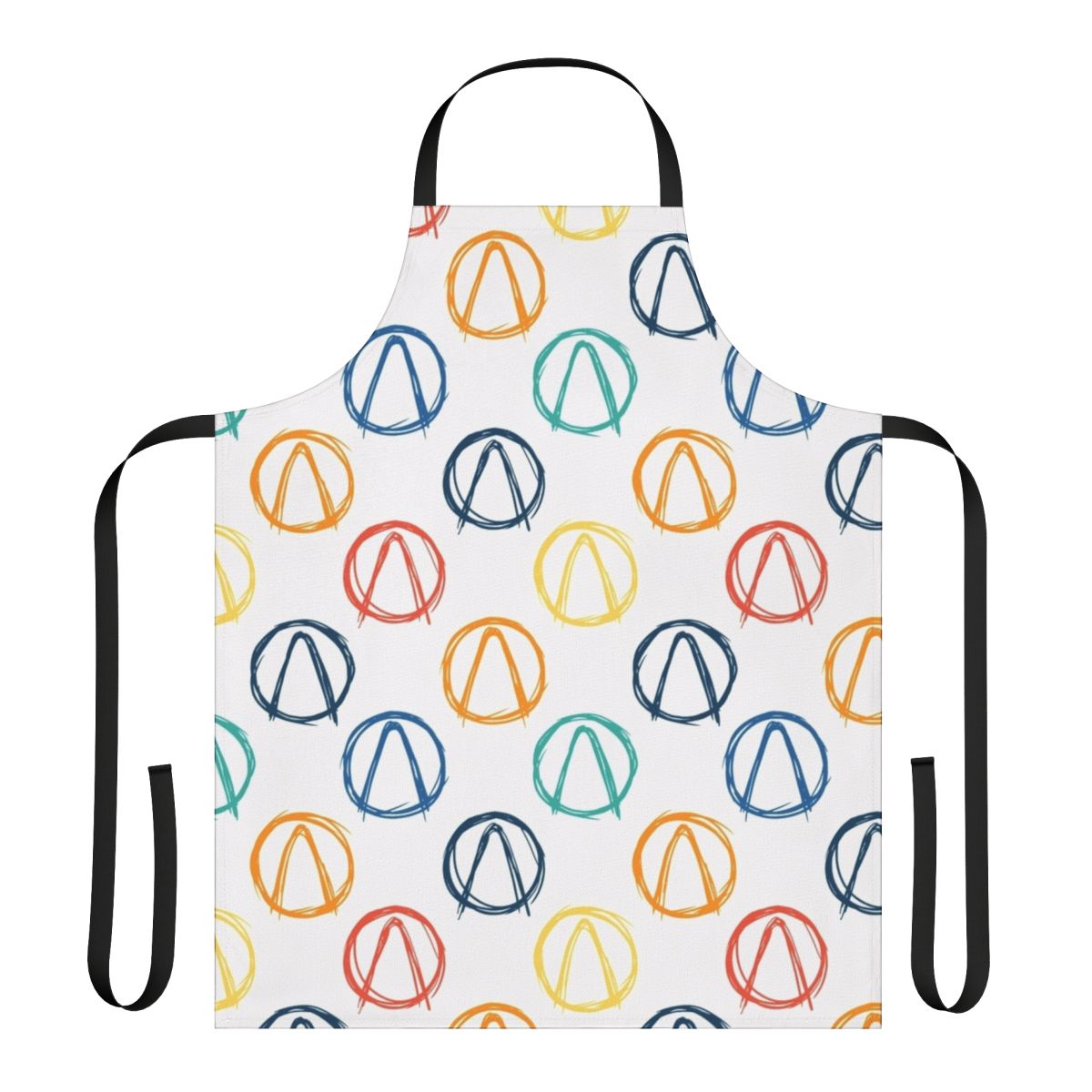 Borderlands inspired kitchen apron with logo pattern design