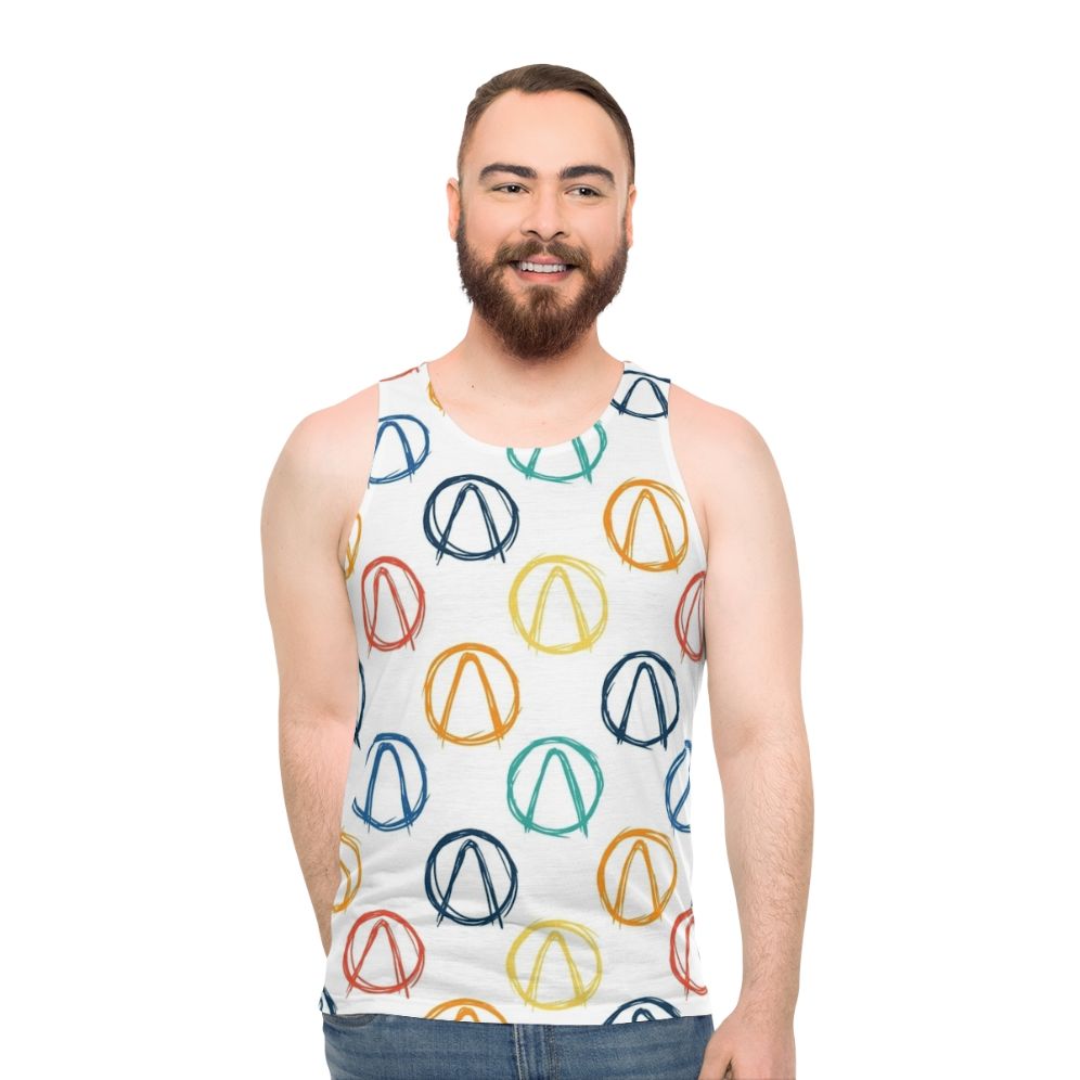 Borderlands Logo Pattern Unisex Tank Top