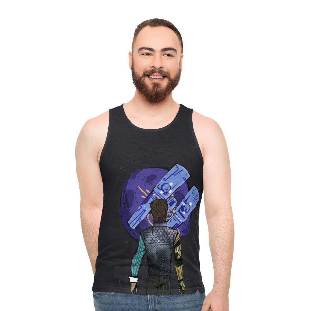 Borderlands Rhys the Company Man Unisex Tank Top