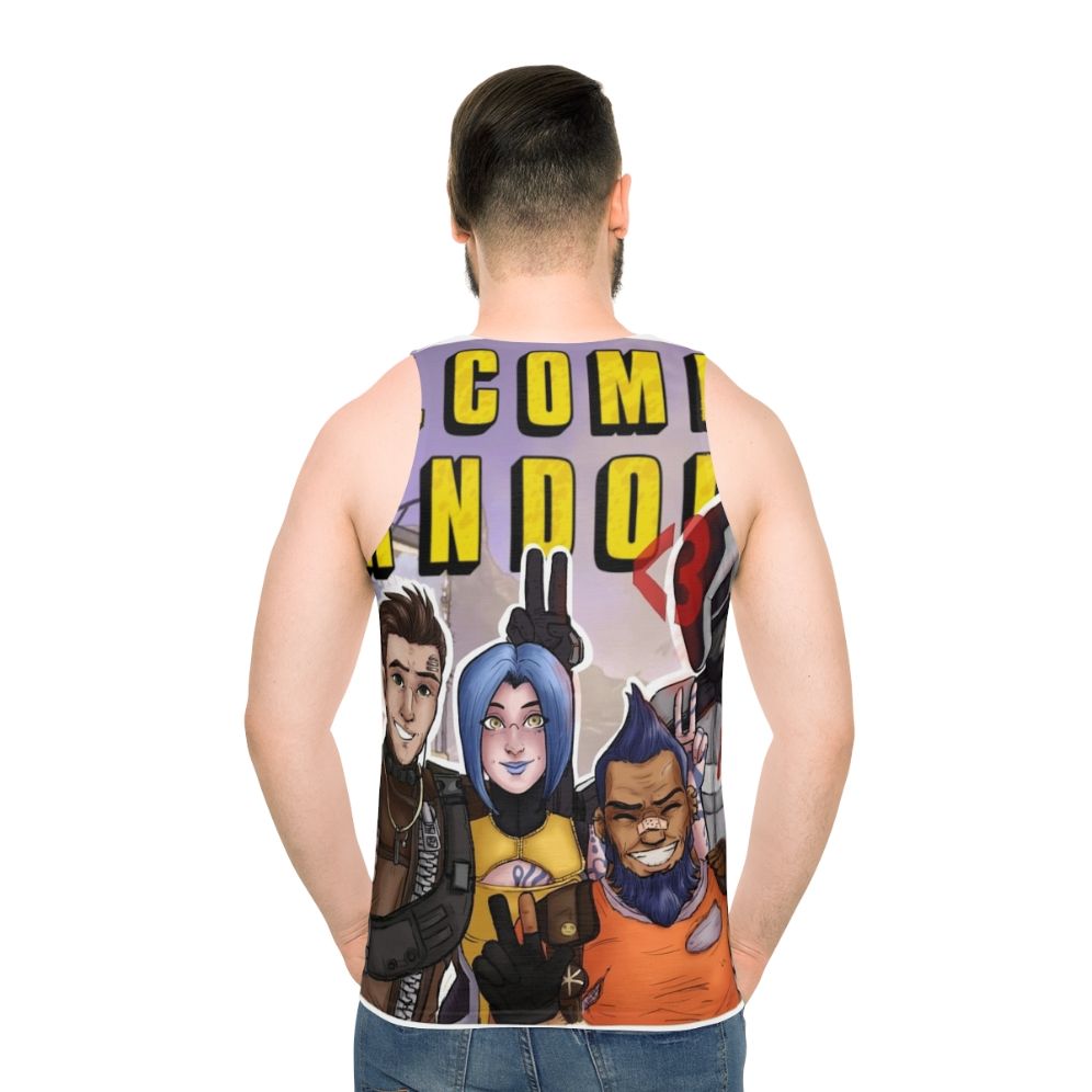 Borderlands inspired unisex tank top