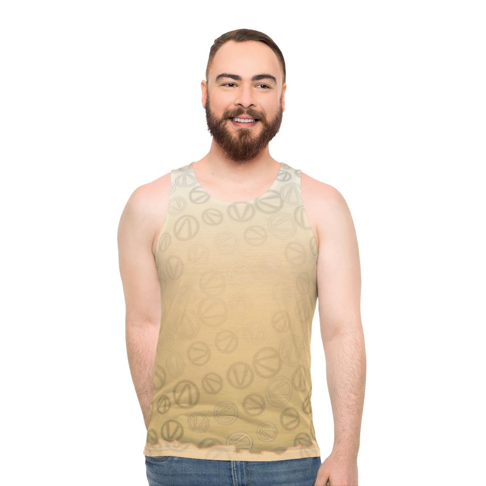 Borderlands Vault Symbol Pattern Unisex Tank Top