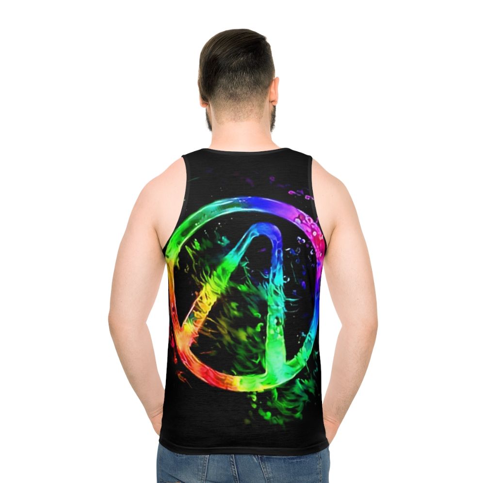Borderlands Vaulthunter Neon Splash Unisex Tank Top