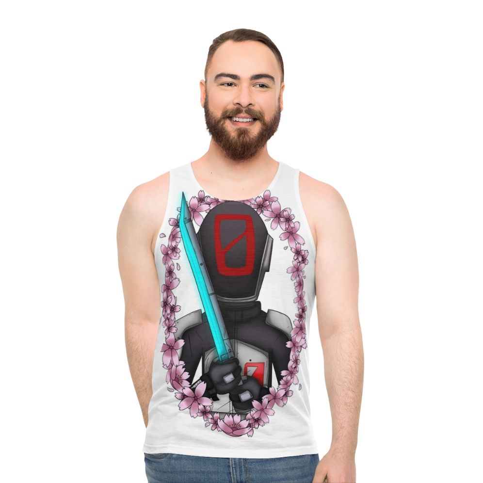 Borderlands Zer0 Cherry Blossom Unisex Tank Top