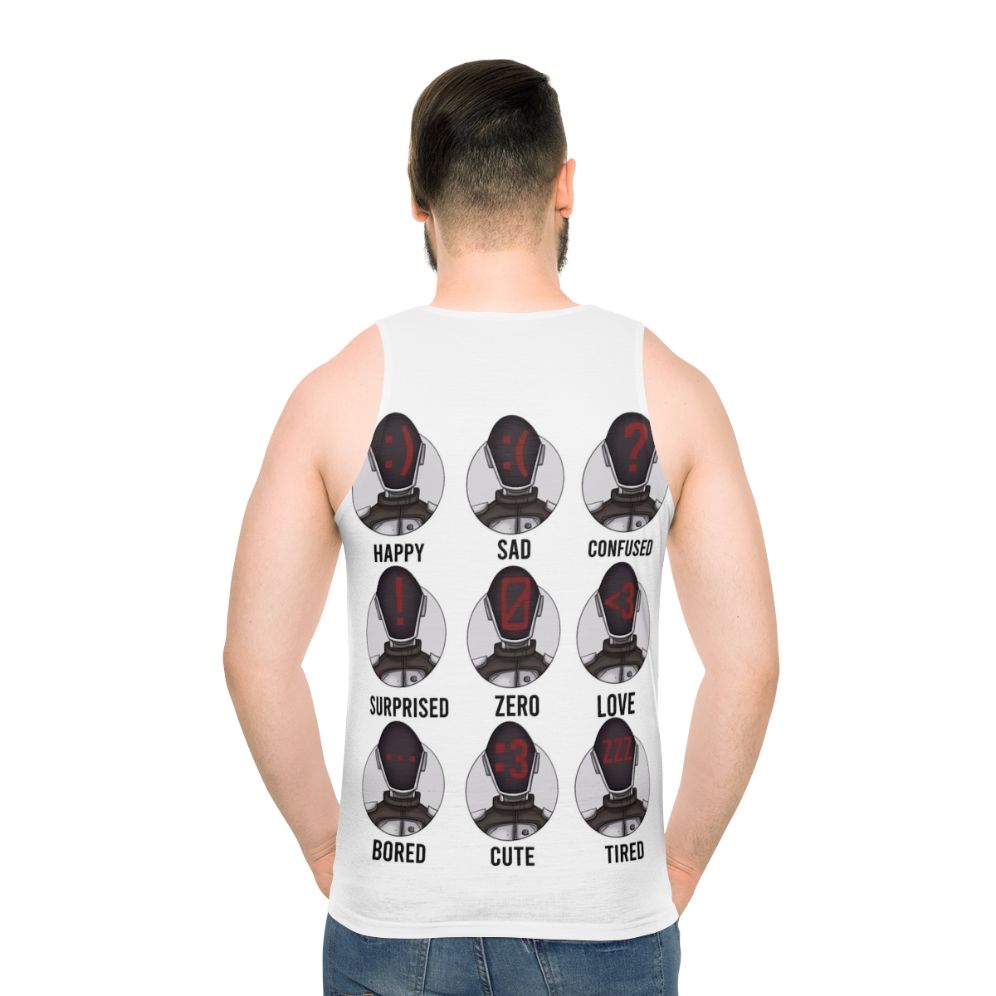 Borderlands Zer0 Facial Expressions Gaming Tank Top