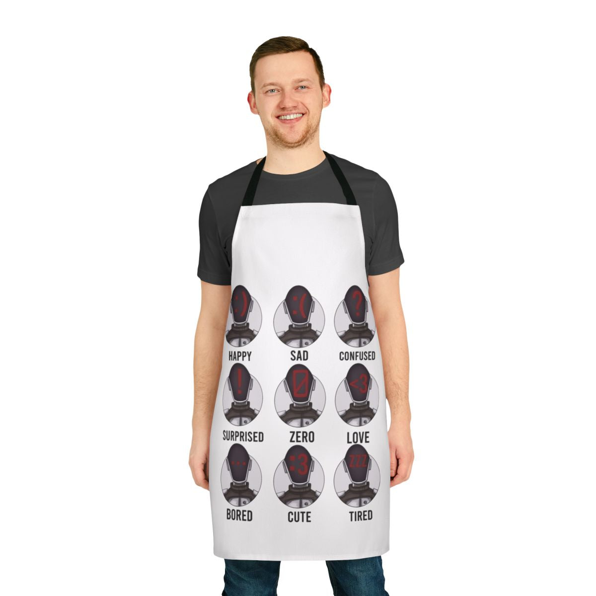 Borderlands Zero Inspired Facial Expressions Apron