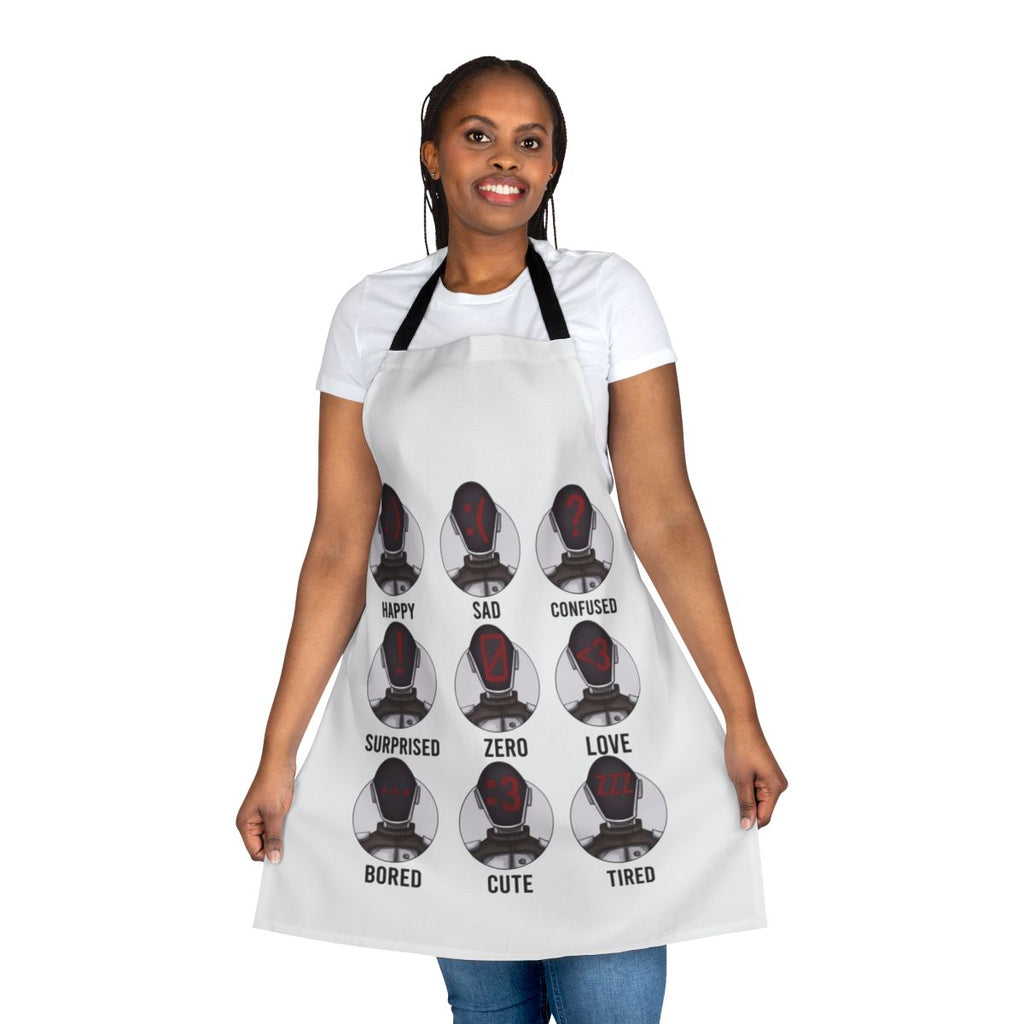 Borderlands Zero Inspired Facial Expressions Apron