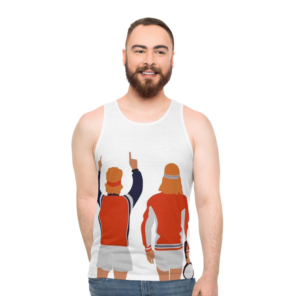 Borg McEnroe Unisex Tennis Tank Top