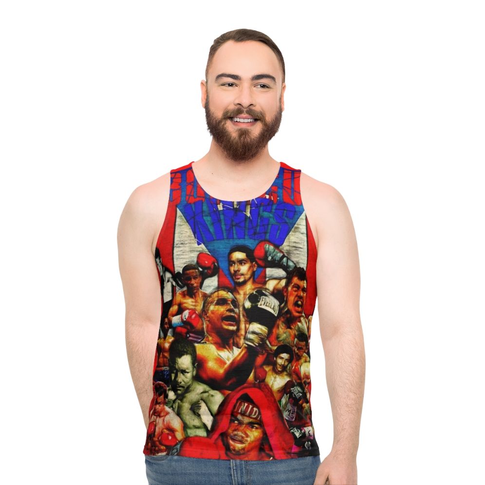 Boricua Kings Unisex Boxing Tank Top