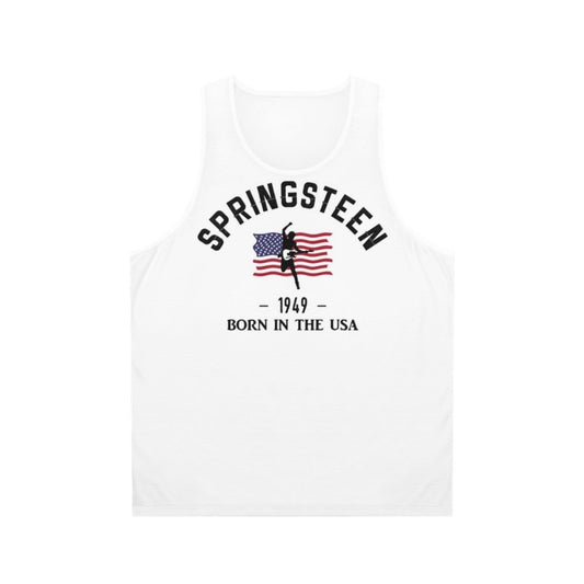 Born in USA Unisex Americana Rock Tank Top