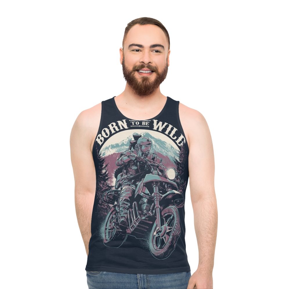Born to Be Wild Deacon St John Unisex Tank Top for Gamers