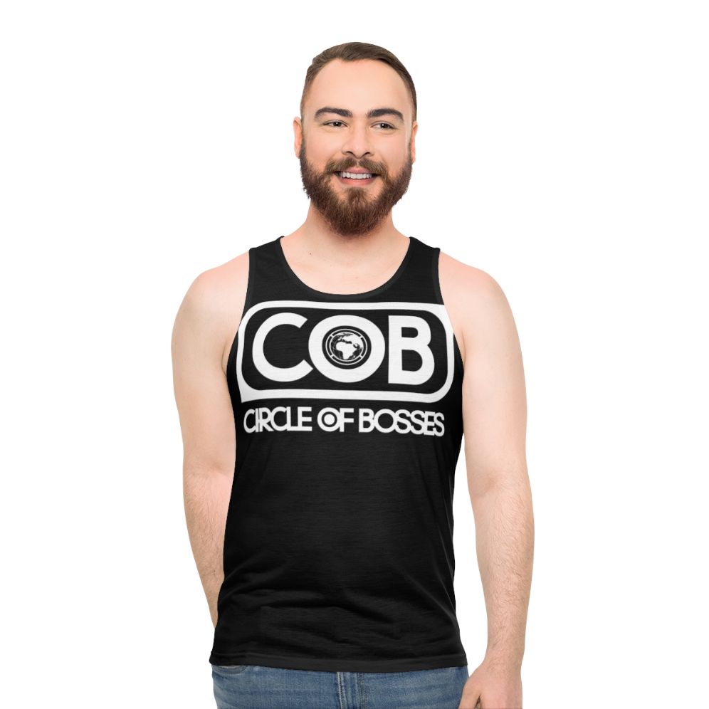 Boss Circle of Bosses Unisex Tank Top