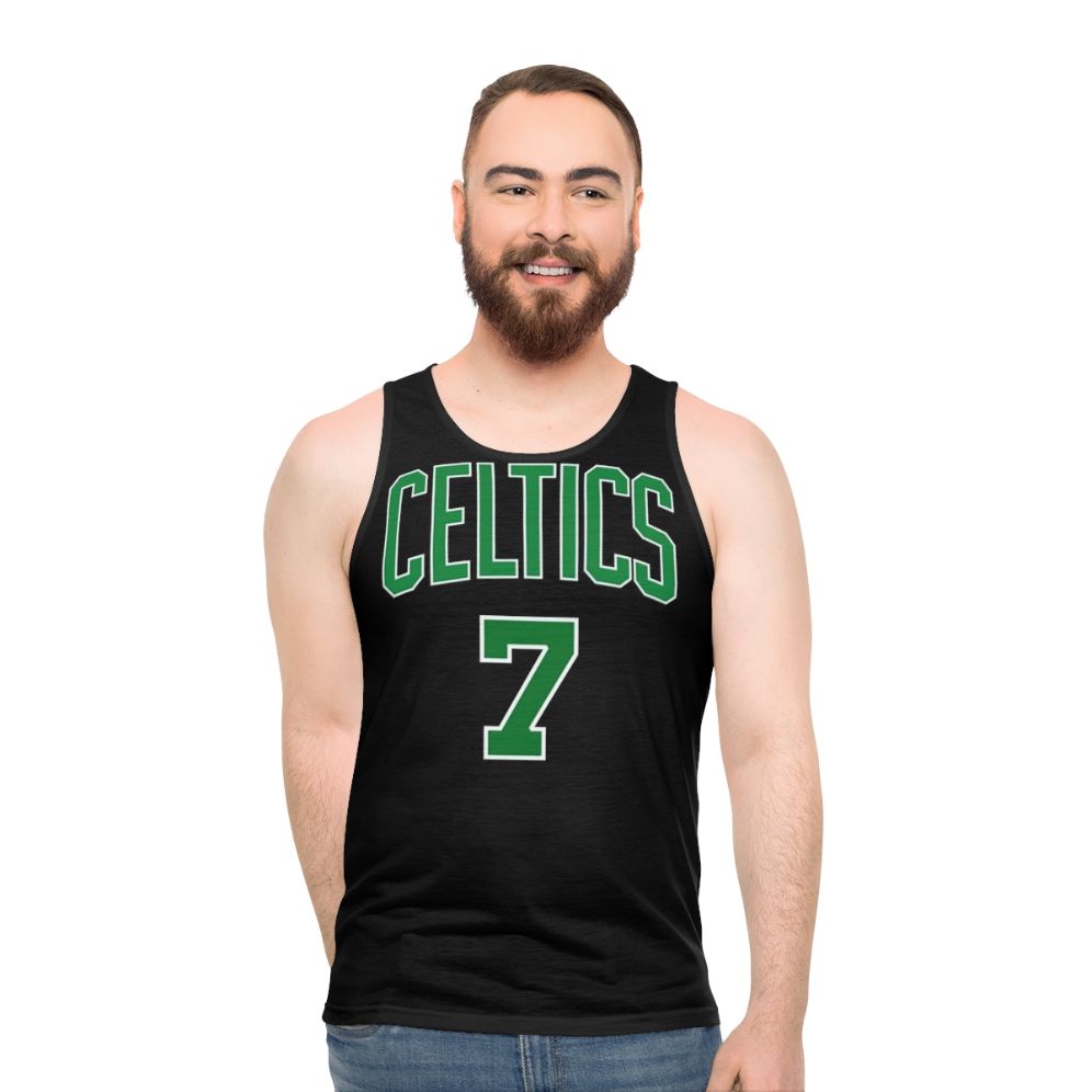 Boston Celtics Jaylen Brown Basketball Unisex Tank Top