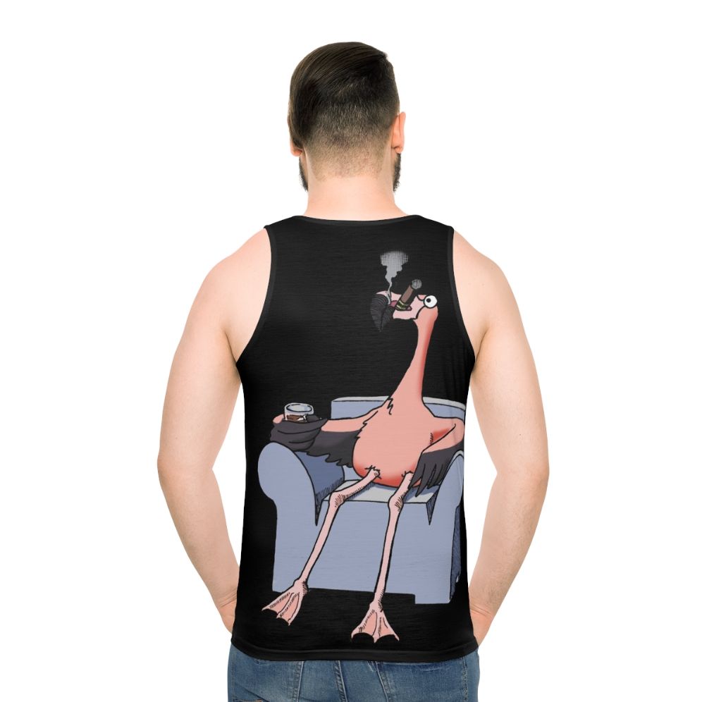 Boston Legal Flamingos Denny Crane Unisex Tank Top