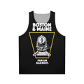 Boston Maine Train Emblem Unisex Tank Top