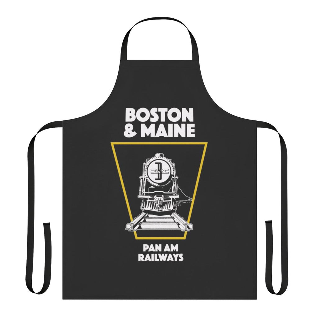 Boston Maine Train Inspired Emblem Apron
