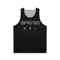 Unisex tank top with botanical carnivorous plant design