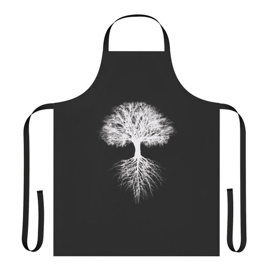 Tree of life design on a high-quality, eco-friendly apron