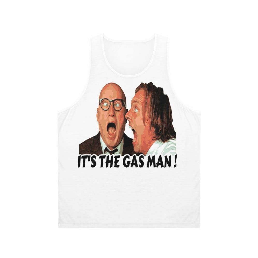 Bottom Ritchie and Eddie "Its The Gas Man" Unisex Tank Top