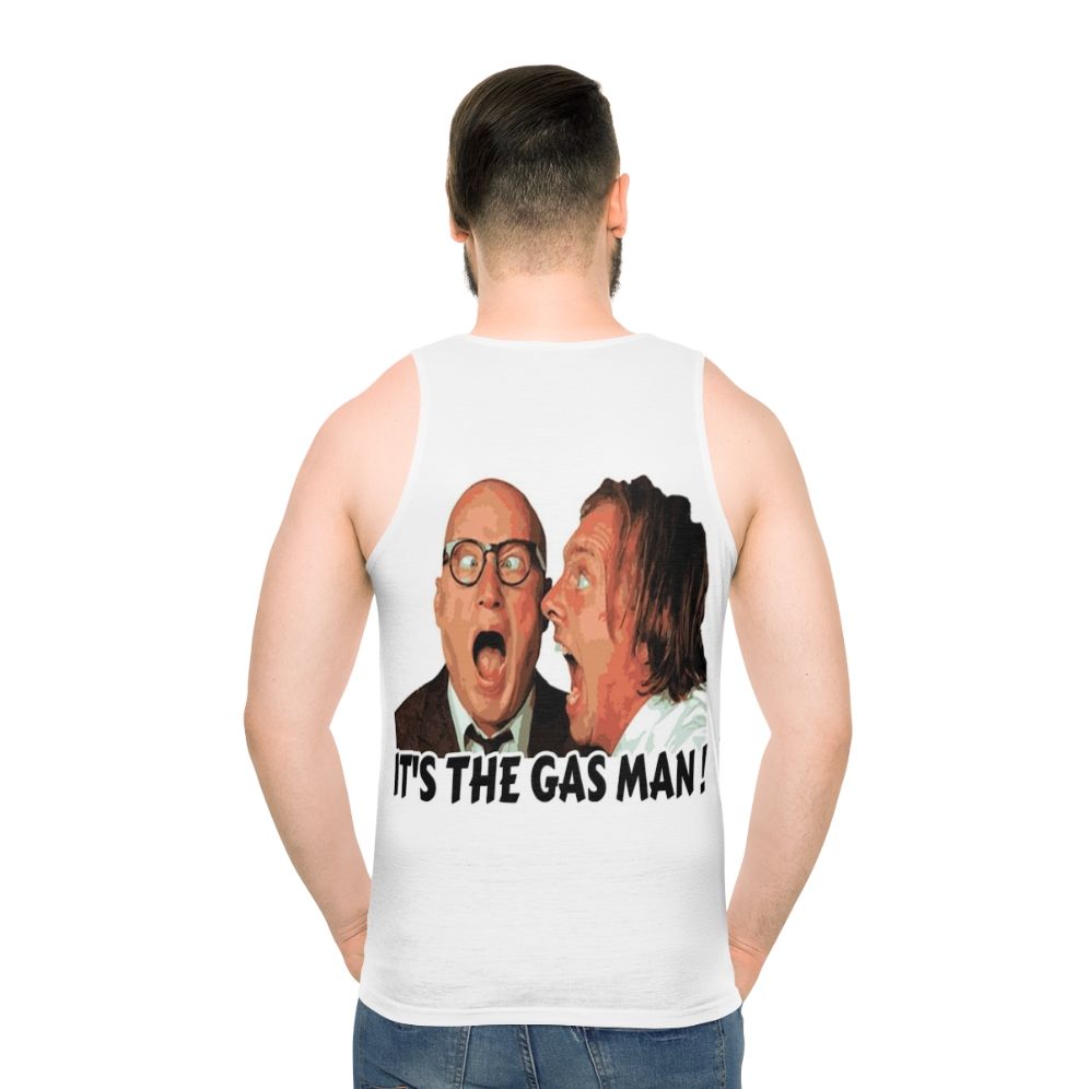 Bottom Ritchie and Eddie "Its The Gas Man" Unisex Tank Top