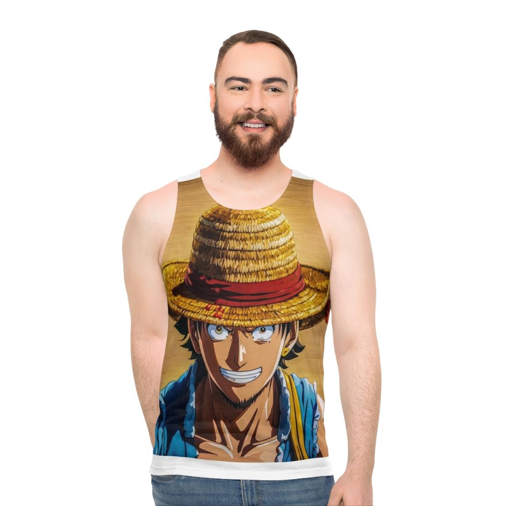 Bounty Unisex Tank Top with Versatile Graphic Design