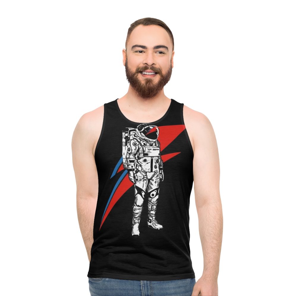 David Bowie Inspired Bowie Custom Unisex Tank Top