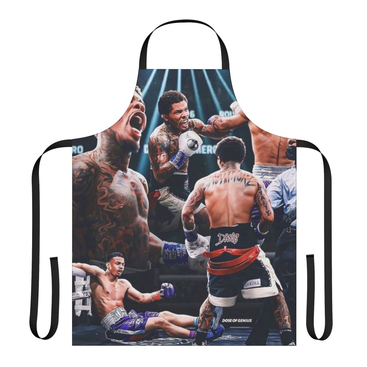 Stylish boxing-themed apron for the boxing enthusiast