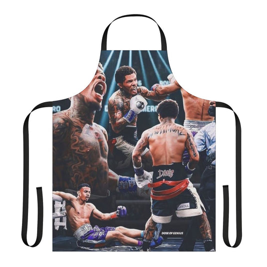 Stylish boxing-themed apron for the boxing enthusiast