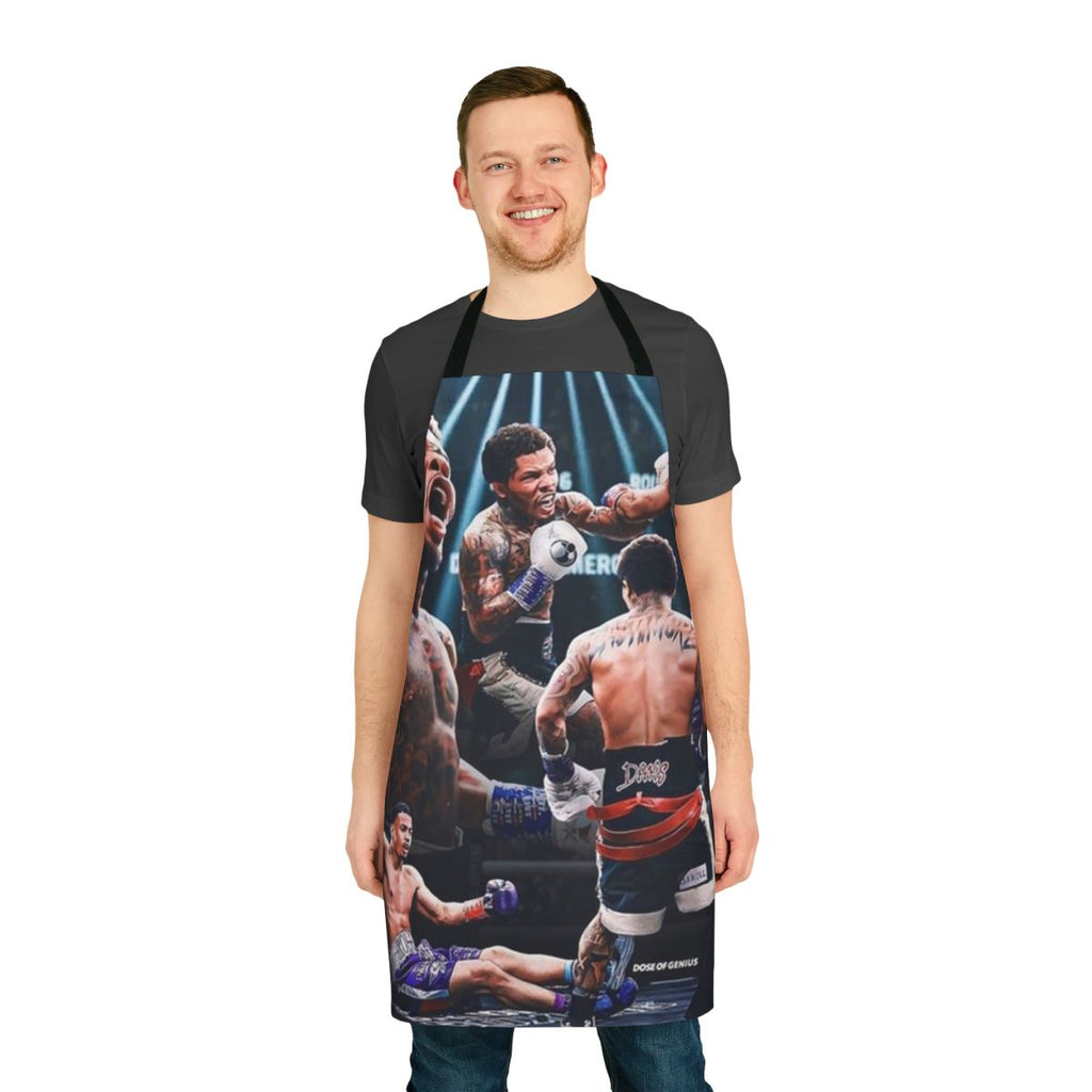 Stylish boxing-themed apron for the boxing enthusiast
