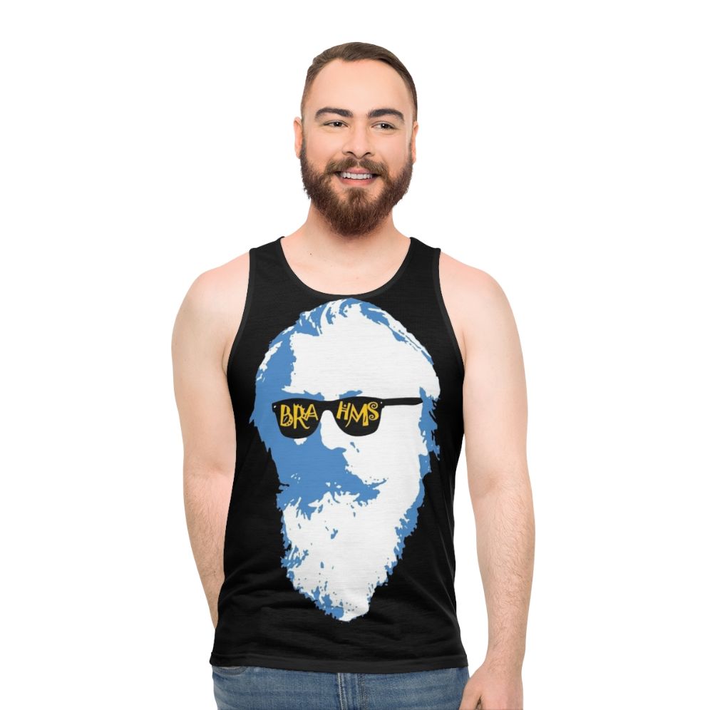 Brahms Unisex Tank Top for Classical Music Fans