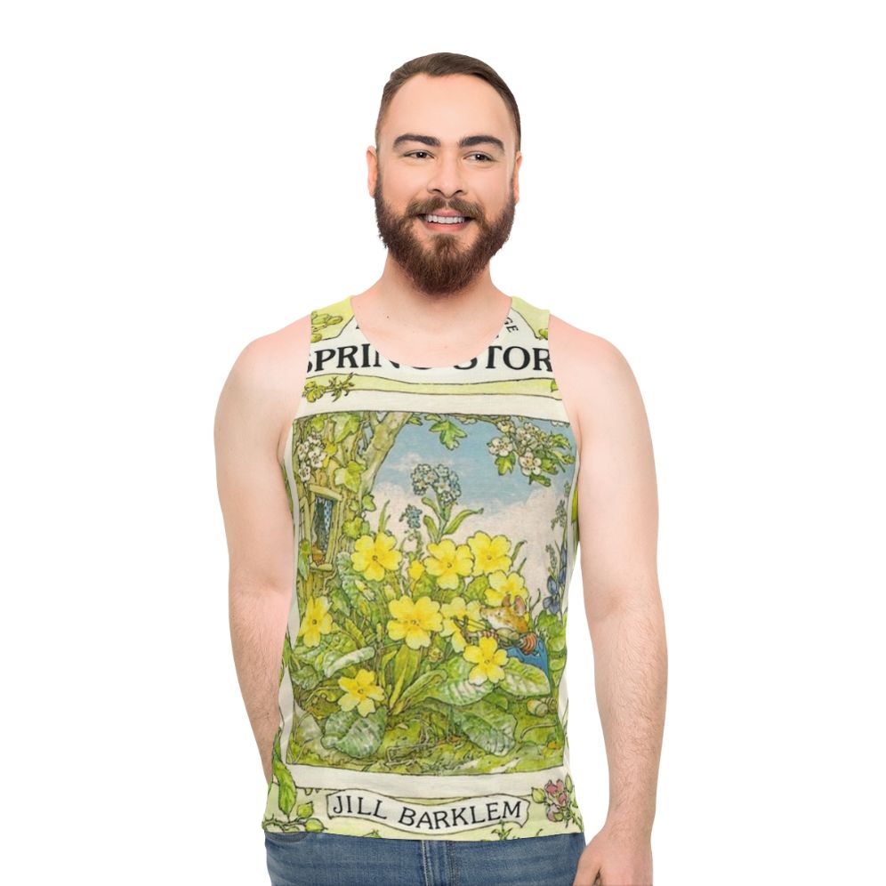 Brambly Hedge Spring Story Floral Unisex Tank Top