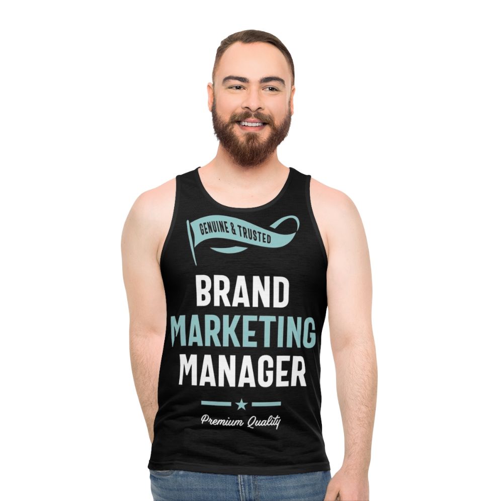 Brand Marketing Manager Unisex Tank Top