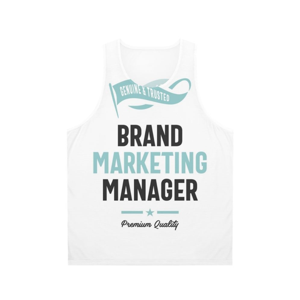 Brand Marketing Manager Unisex Tank Top